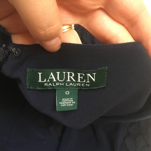 Ralph Lauren lace sheath dress cocktail party NEW - Picture 8 of 8